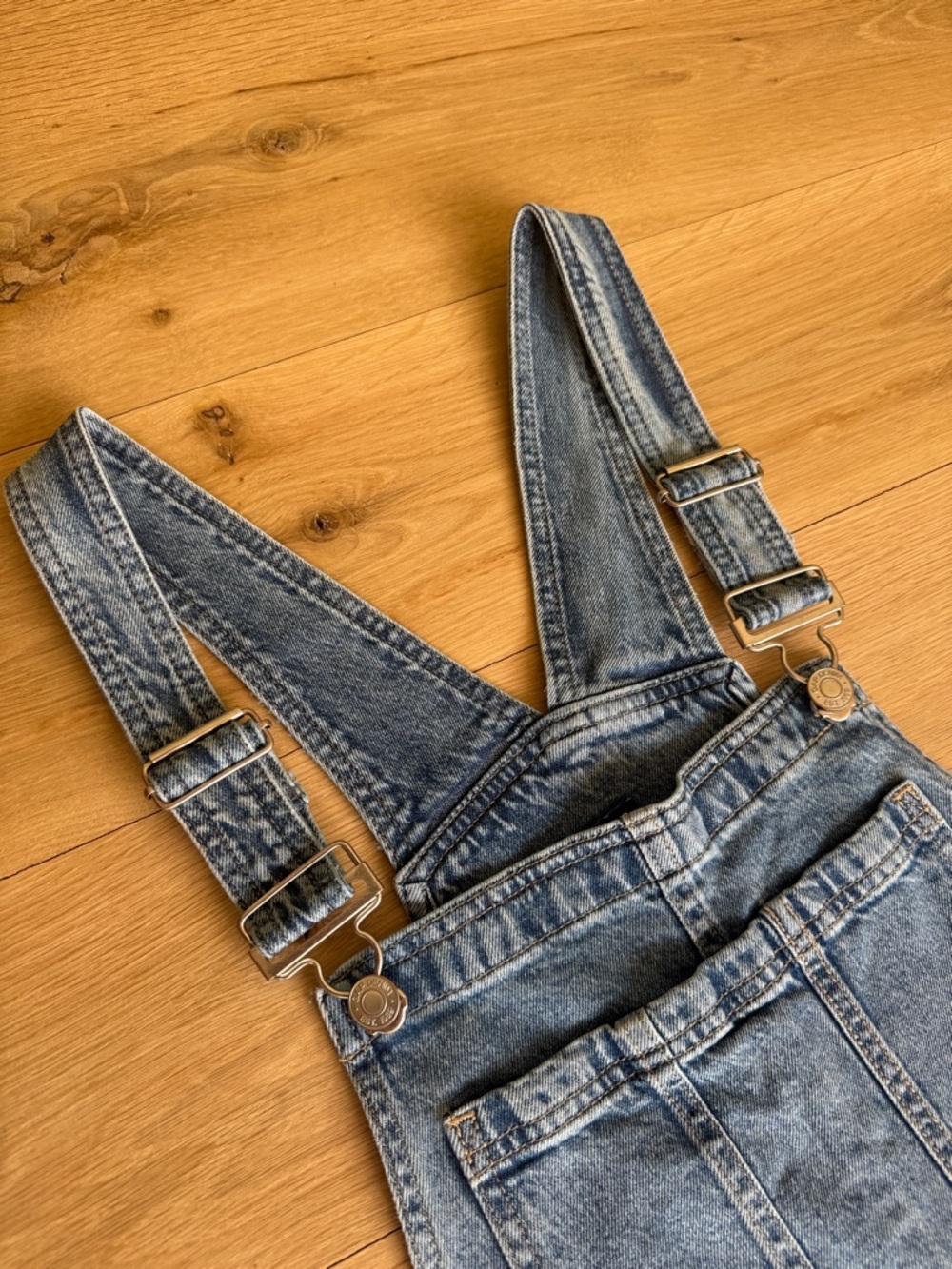 Never worn! - medium GAP Light Wash Denim Overalls